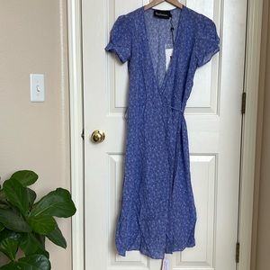 Realisation the Teale Dress in Purple Haze